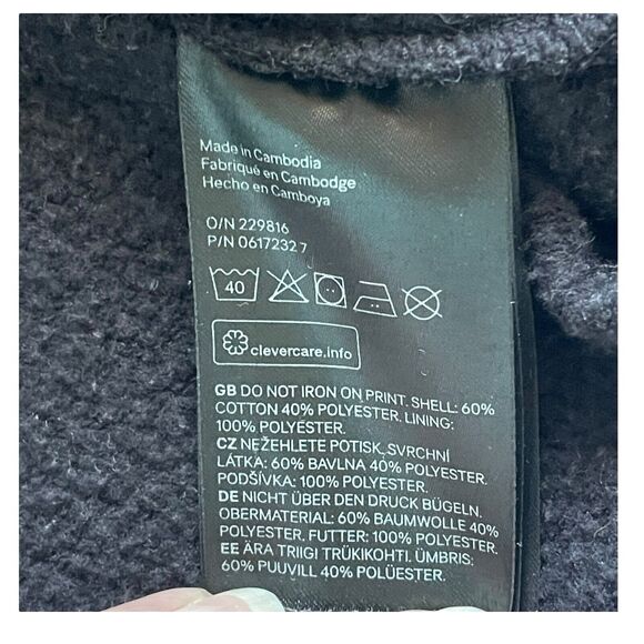 Justin Bieber Purpose Stadium Tour Cropped Hoodie – Women’s XS - Picture 7 of 9